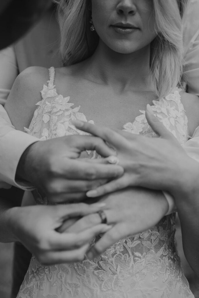 ring exchange grand teton wedding portraits