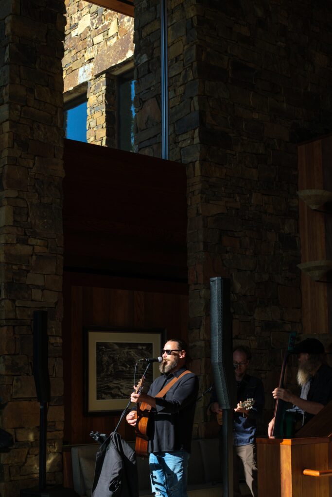 live music in Amangani lobby