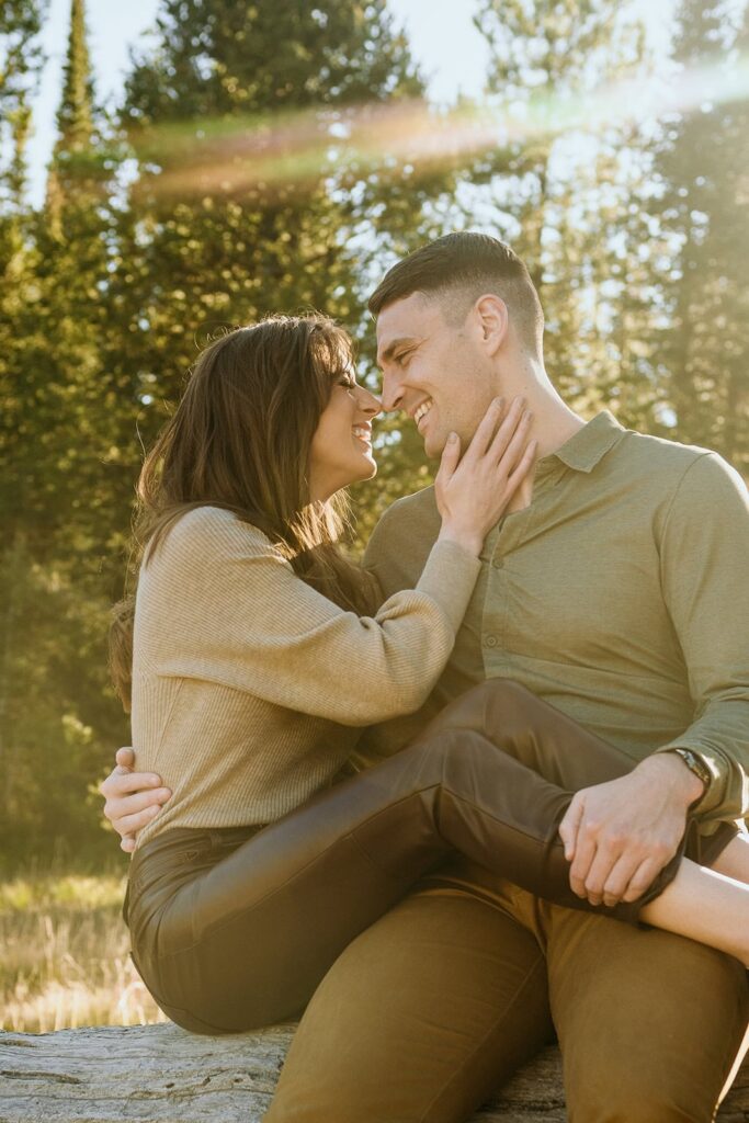 smiling couple 